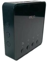  PS911 One to Four 4 pontos multifunkciós Bluetooth audio adó/vevő adapter, 3 bluetooth 1 vezetékes eszköz csatlakoztatásához, TF és U-Disk lejátszás