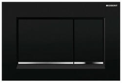 Geberit SIGMA 30 műanyag nyomólap fekete fényes króm fekete (115.883. KM. 1) (GE-115-883-KM-1)