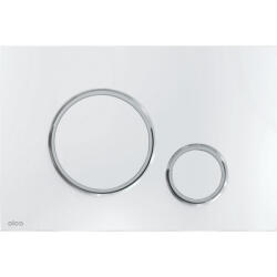 Alcaplast M771 nyomólap fényes króm matt króm kombináció (M771) (M771)