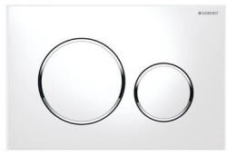 Geberit SIGMA 20 műanyag nyomólap fehér króm fehér kombináció (115.882. KJ. 1) (GE-115-882-KJ-1)