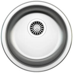 MOFÉM EVO2 435 rozsdamentes acél mosogatótálca - Ø 435 mm, ráépíthető, szatén felület (760012806) (760012806)