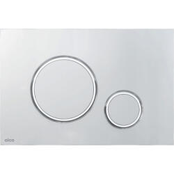 Alcaplast M772 nyomólap matt króm fényes króm kombináció (M772) (M772)