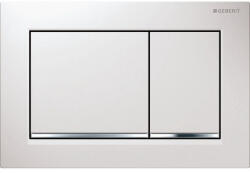 Geberit Omega 30 műanyag nyomólap fehér króm kombináció (115.080. KJ. 1) (GE-115-080-KJ-1)