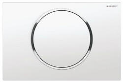 Geberit Sigma 10 nyomólap fehér fényes króm fehér kombináció (115.758. KJ. 5) (GE-115-758-KJ-5)