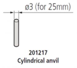 Mitutoyo Digimatic mikrométer cserélhető ülékkel 0-25 mm (317-251-30)