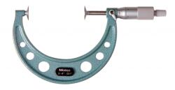 Mitutoyo Külső mikrométer tárcsa mérőfelülettel 3" - 4 (123-128)