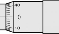 Mitutoyo Micrometer Head, Ultra Small Type (148-209-10)