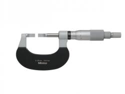 Mitutoyo Blade Micrometer, Hardened Steel Blade (122-111-10)