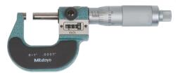 Mitutoyo Külső mikrométer mechanikus számlálóval 0 - 1 (193-211)