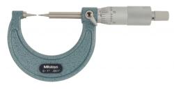 Mitutoyo Speciális mikrométer 15°-os kúpos orsóvéggel (112-189)