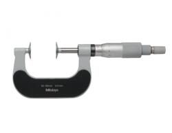 Mitutoyo Disc Micrometer, Non-Rotating Spindle (169-202-10)