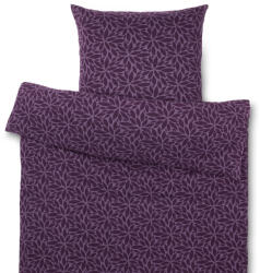 Tchibo - Téli jersey ágynemű, lila, normál méret