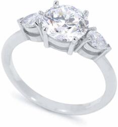 White & Black Labor gyémánt eljegyzési gyűrű - 1, 9 karát - Trilogy - IGI (AU13223)