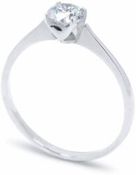 White & Black 0, 5 karátos gyémánt eljegyzési gyűrű - GIA (AU13696)