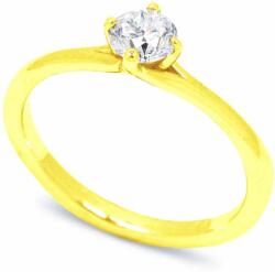 White & Black Labor gyémánt eljegyzési gyűrű - 0, 32 karát - IGI (AU13663)