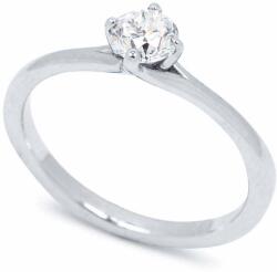 White & Black Labor gyémánt eljegyzési gyűrű - 0, 4 karát - IGI (AU13597)