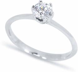 White & Black 0, 5 karátos gyémánt eljegyzési gyűrű - GIA (AU13818)