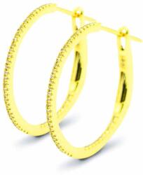 White & Black Christelle gyémánt fülbevaló - karika - 0, 14 karát (AU13253)