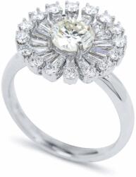 White & Black 2, 1 karátos gyémánt gyűrű - Helios - HRD (AU11336)