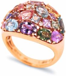 White & Black Angelique színes zafír gyűrű - 6 karát (AU11569)