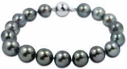 White & Black Tahiti gyöngy karlánc - 8-9mm - AA (GY945)