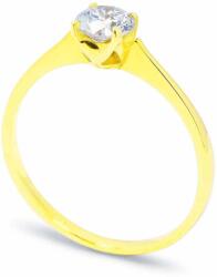 White & Black Labor gyémánt eljegyzési gyűrű - 0, 5 karát - IGI (AU12401)