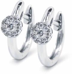 White & Black Karika Coronet gyémánt fülbevaló (AU11938)