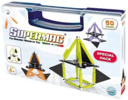 Supermag Projects Technicolor 50 db-os mágneses építőjáték táskában (SMG 0656) (656)