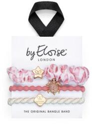 By Eloise London Set Pastel Paradise elastice de păr