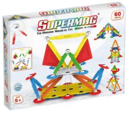Supermag Projects Multicolor 60 db-os mágneses építőjáték (SMG 0652) (652)