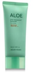 Holika Holika Aloe CICA Waterproof Sunscreen SPF50+ vízálló fényvédő készítmény arcra minden bőrtípus 100 ml uniszex