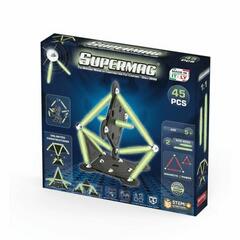 Supermag Projects Glow 45 db-os mágneses építőjáték (SMG 0666) (666)