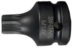 SW-Stahl 10195L-14K Ütvecsavarozóba alkalmas csavarhúzó-fej, M14