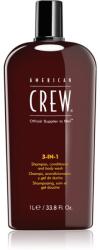 American Crew Hair & Body 3-IN-1 sampo, kondicionáló és tusfürdő 3 in 1 1000 ml