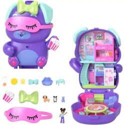Mattel Polly Pocket kutyusos pizsamaparti játékkészlet (JCR38) - morzsajatekbolt