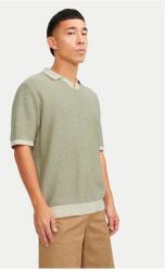 JACK & JONES Férfi póló, Jack & Jones, 07388, pamut, S INTL, zöld (0000303607388_S)