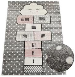 Berfin Ber smart kids 22604 szürke 140 x 190 cm puha gyerek szőnyeg (630277)