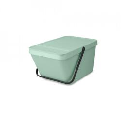 Brabantia Szemeteskosár, szelektív gyűjtéshez Brabantia Sort&Go Stackable 20L, Jade Green 1006311 (1006311)