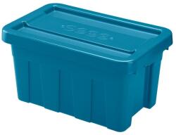Heidrun The Box Kék Tároló doboz 20L 45x29x24cm tetővel (407302)