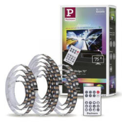 Paulmann TV Strips 75 Zoll (78882) LED csík alap készlet USB csatlakozóval 5 V 3.1 m RGB 1 készlet (78882) - aqua