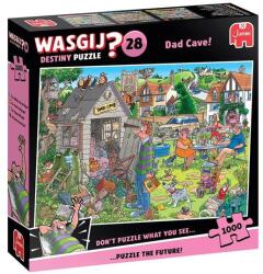 Jumbo 1000 db-os puzzle - Wasgij Destiny 28 - Dad Cave! (00597) (00597)