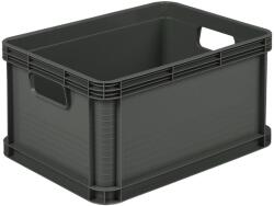 keeeper tároló doboz fogantyúval, Fekete, 20 L