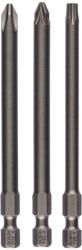 Bosch extra kemény bitfej PH2, PZ2, T25 x 89 mm, 3 részes (2607001767)