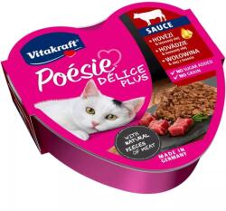 Vitakraft Poésie Delice Plus macskaeledel marha 85g - grandopet