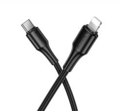 hoco. X120 adatkábel (Type-C - lightning, 27W, PD gyorstöltő, 100cm) FEKETE (X120_C_B) (X120_C_B)