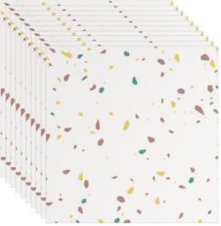 MACVI 10 db Macvi® márványutánzat öntapadós tapéta, vízálló, állítható, erős ragasztó, könnyen felszerelhető, fedőfelület 3, 6 nm, 60x60 cm, 2 mm vastagság PD913 (10xM-60CM-AD-27)