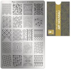 Moyra Körömnyomda lemez NO. 40 Art Nouveau