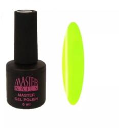 Master Nails Master Nails Zselé lakk 6ml -083 Neon sárga