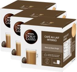 NESCAFÉ Café Au Lait Intenso kapszula készlet, 3 db, 48 kapszula, 480g (12337724)