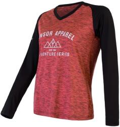 Sensor Cyklo Charger LS Pink/Black Női póló S